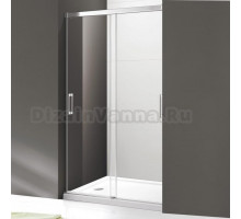 Душевая дверь в нишу Cezares Tandem Soft BF-2-120-C-Cr-IV стекло прозрачное
