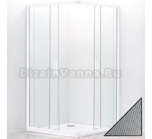 Душевой уголок Cezares Relax AH-2-100/80-P-Bi стекло punto