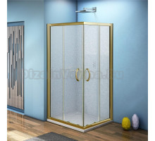 Душевой уголок Good Door Jazze CR-100-G-BR 100x100