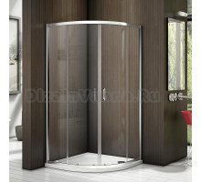 Душевой уголок Good Door Latte R-100-C-WE
