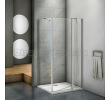 Душевой уголок Good Door Mokka WTW+SP 110х80х185 см