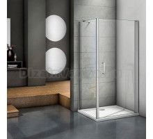 Душевой уголок Good Door Mokka DR+SP 90х100х185 см