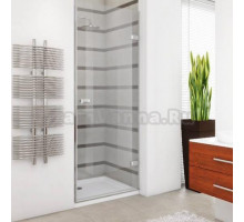 Душевая дверь в нишу GuteWetter Trend Door GK-861 правая 70 см стекло бесцветное Two, фурнитура хром