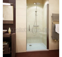 Душевая дверь в нишу GuteWetter Lux Door GK-601 правая 60 см стекло бесцветное, профиль хром