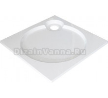 Поддон для душа GuteWetter Deluxe 90x90x2 Q белый