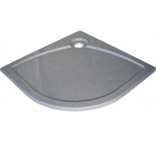Поддон для душа GuteWetter Deluxe 100x100x4 R серый