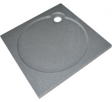 Поддон для душа GuteWetter Deluxe 90x90x4 Q серый