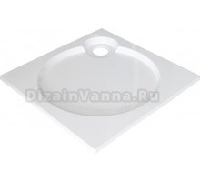 Поддон для душа GuteWetter Deluxe 100x100x2 Q белый