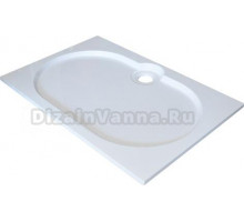 Поддон для душа GuteWetter Deluxe 120x80x2 Q белый