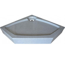 Поддон для душа GuteWetter Deluxe 100x100x16 P серый