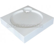 Поддон для душа GuteWetter Deluxe 80x80x16 Q белый