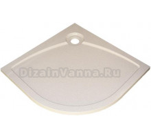 Поддон для душа GuteWetter Deluxe 100x100x4 R бежевый