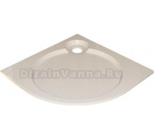 Поддон для душа GuteWetter Deluxe 90x90x2 R бежевый