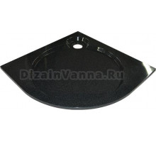 Поддон для душа GuteWetter Deluxe 90x90x2 R черный