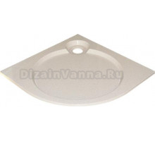 Поддон для душа GuteWetter Deluxe 100x100x2 R бежевый