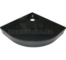 Поддон для душа GuteWetter Deluxe 80x80x16 R черный