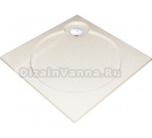 Поддон для душа GuteWetter Deluxe 100x100x4 Q бежевый