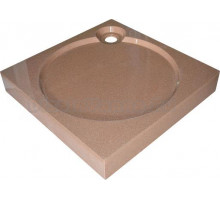 Поддон для душа GuteWetter Deluxe 80x80x16 Q терракот
