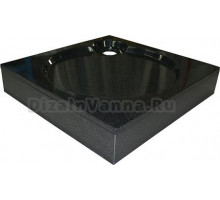 Поддон для душа GuteWetter Deluxe 100x100x16 Q черный
