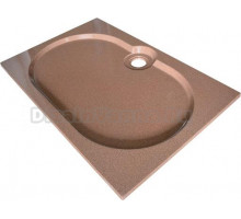 Поддон для душа GuteWetter Deluxe 120x80x2 Q терракот