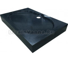 Поддон для душа GuteWetter Deluxe 120x80x16 Q черный