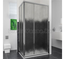 Душевой уголок RGW Classic CL-42 (865-890)x(965-990)x1850 профиль хром, стекло шиншилла