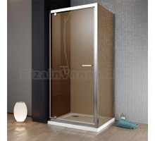 Душевой уголок Radaway Twist DW+S 70 коричневое стекло