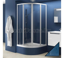 Душевой уголок Ravak SKCP4-90 Sabina Pearl, профиль белый