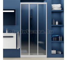 Душевая дверь в нишу Ravak ASDP3-90 Grape, профиль белый