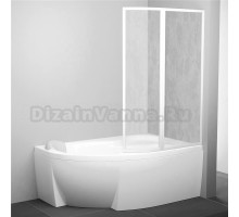 Шторка на ванну Ravak VSK2 Rosa 170 R Rain