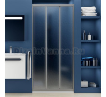 Душевая дверь в нишу Ravak ASDP3-90 Pearl, профиль сатин