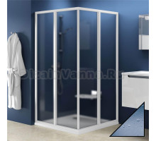 Душевой уголок Ravak SRV2-90 S Pearl, профиль белый