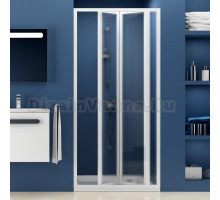 Душевая дверь в нишу Ravak SDZ3-90 Grape, профиль белый