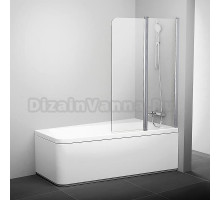 Шторка на ванну Ravak 10° 10CVS2 7QRA0U03Z1 R