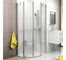 Душевой уголок Ravak CSKK4-80 Transparent, блестящий профиль
