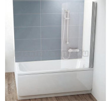 Шторка на ванну Ravak CVS1-80 R Transparent, профиль блестящий