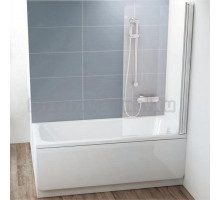 Шторка на ванну Ravak CVS1-80 R Transparent, профиль сатин