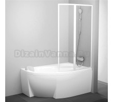Шторка на ванну Ravak VSK2 Rosa 150 R Transparent