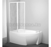 Шторка на ванну Ravak VSK2 Rosa 150 L Rain