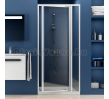Душевая дверь в нишу Ravak SDOP-90 Transparent, профиль белый