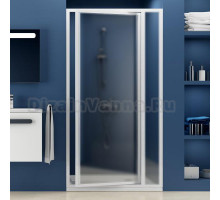 Душевая дверь в нишу Ravak SDOP-100 Grape, профиль белый