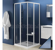 Душевой уголок Ravak SRV2-75 S Pearl, профиль белый