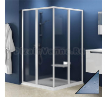 Душевой уголок Ravak SRV2-100 S Pearl, профиль белый