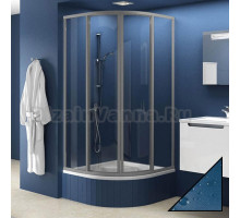 Душевой уголок Ravak SKCP4-90 Sabina Pearl, профиль сатин