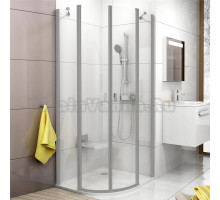 Душевой уголок Ravak CSKK4-80 Transparent, профиль сатин