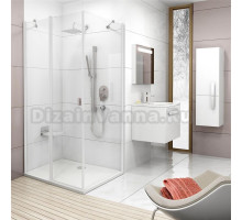 Душевой уголок Ravak CRV2-100+CPS Transparent, профиль белый