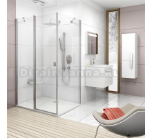 Душевой уголок Ravak CRV2-110+CPS Transparent, профиль блестящий