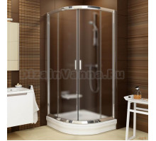 Душевой уголок Ravak BLCP4-80 Grape, профиль блестящий