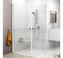 Душевой уголок Ravak CRV1-90+CRV1 Transparent, профиль белый