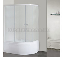 Душевой уголок Royal Bath RB 8120BK-C-L с поддоном
